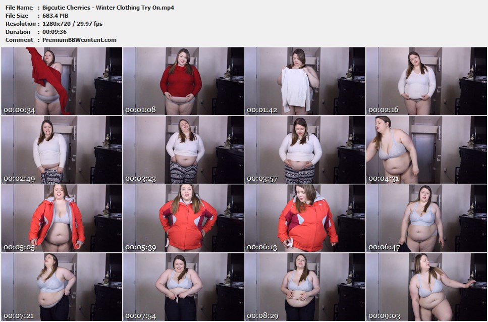 Bigcutie Cherries - Winter Clothing Try On thumbnails