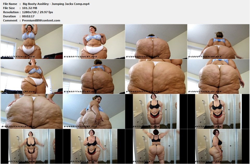  Big Booty Asshley - Jumping Jacks Comp thumbnails