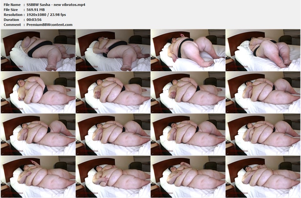 SSBBW Sasha - new vibratos thumbnails