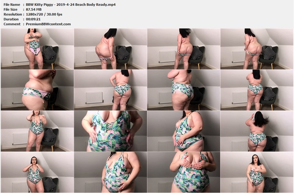 BBW Kitty Piggy - 2019-4-24 Beach Body Ready thumbnails
