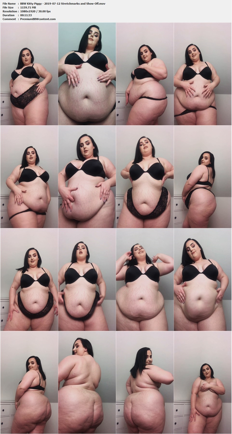 BBW Kitty Piggy - 2019-07-12 Stretchmarks and Show-Off thumbnails