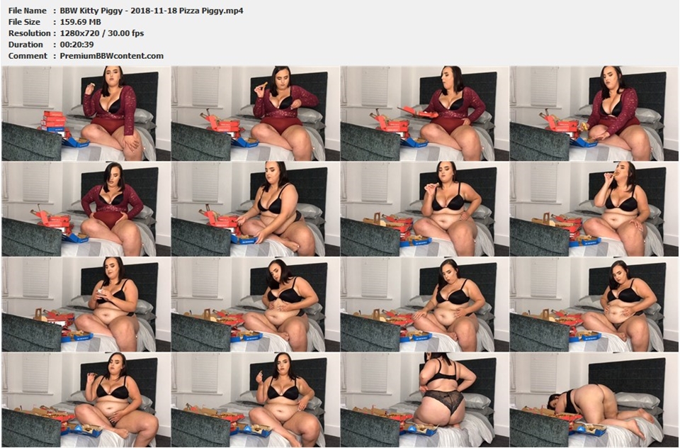 BBW Kitty Piggy - 2018-11-18 Pizza Piggy thumbnails