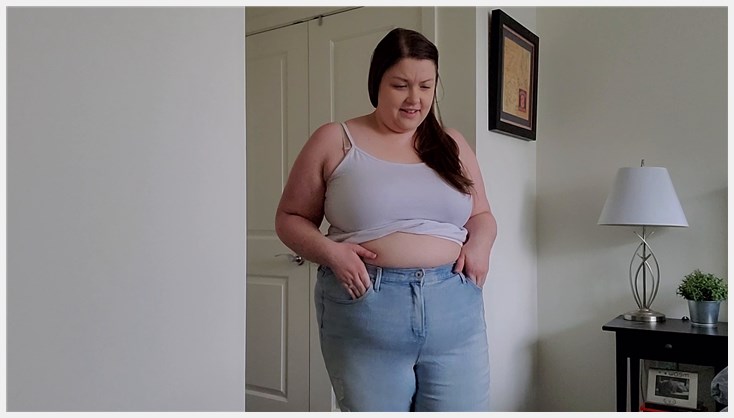 Bigcutie Cherries - 2020 01 03 Jeans Size 20 24