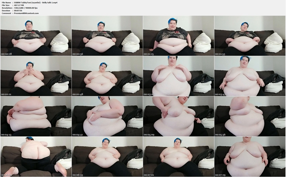 SSBBW TubbyToni (nyanfat) - Belly talk 1 thumbnails