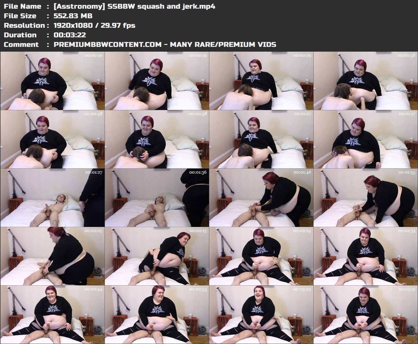 [Asstronomy] SSBBW squash and jerk thumbnails