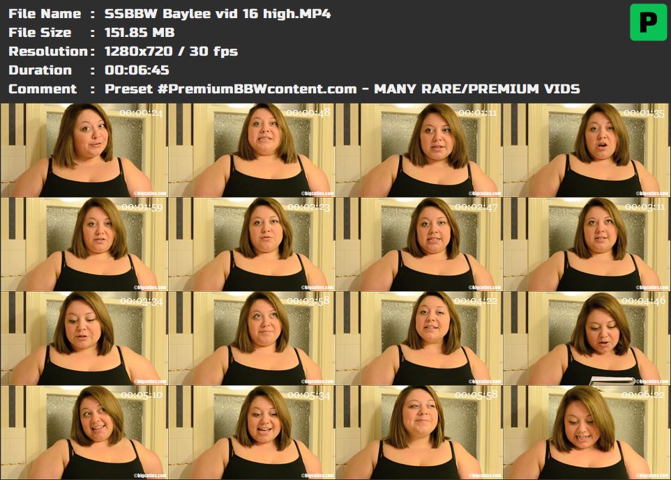 SSBBW Baylee vid 16 high thumbnails