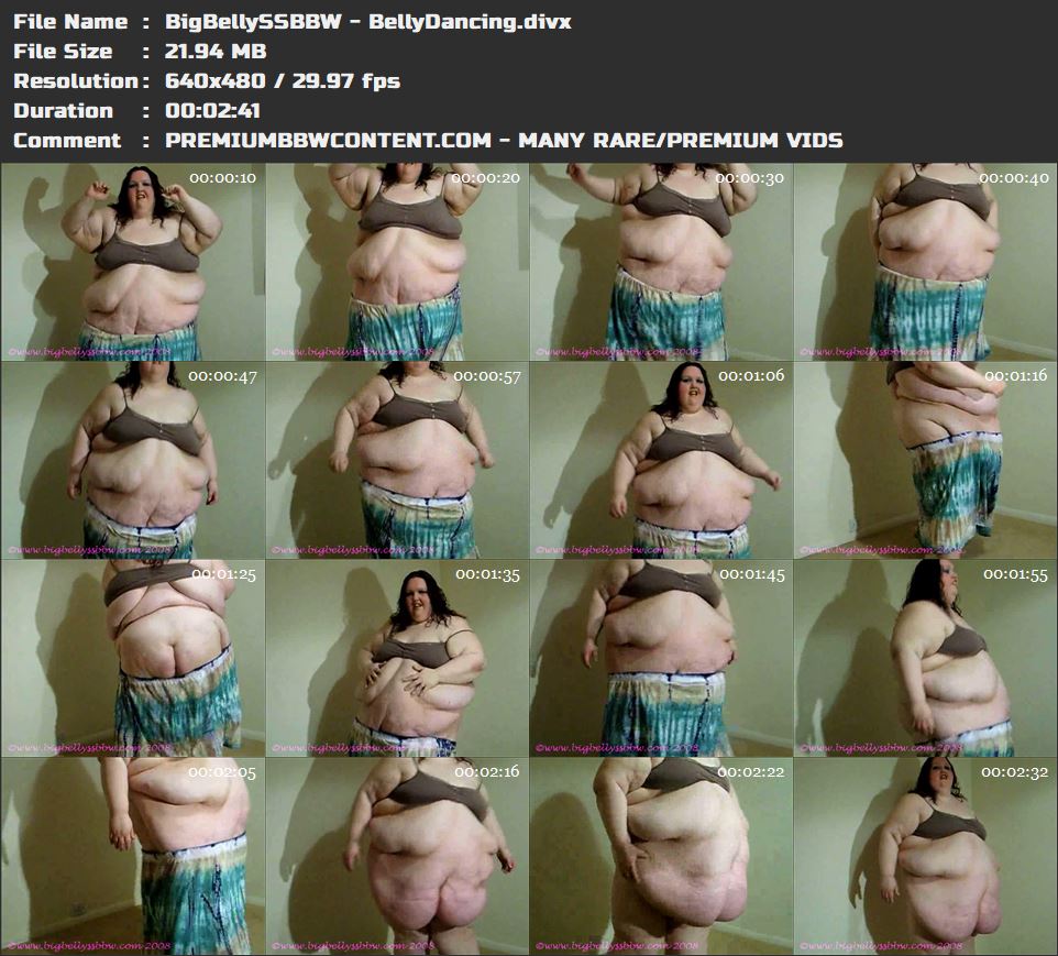 BigBellySSBBW - BellyDancing thumbnails