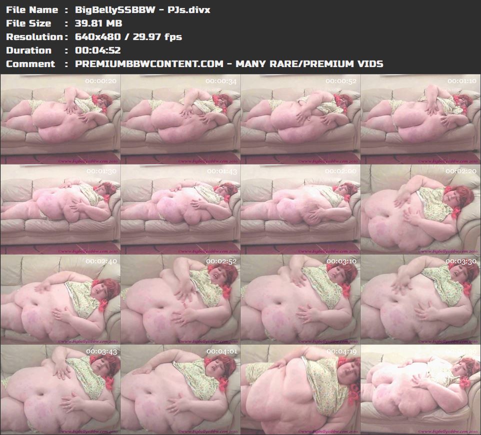 BigBellySSBBW - PJs thumbnails