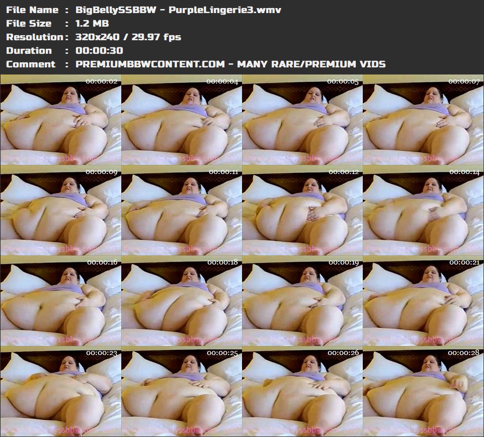 BigBellySSBBW - PurpleLingerie3 thumbnails