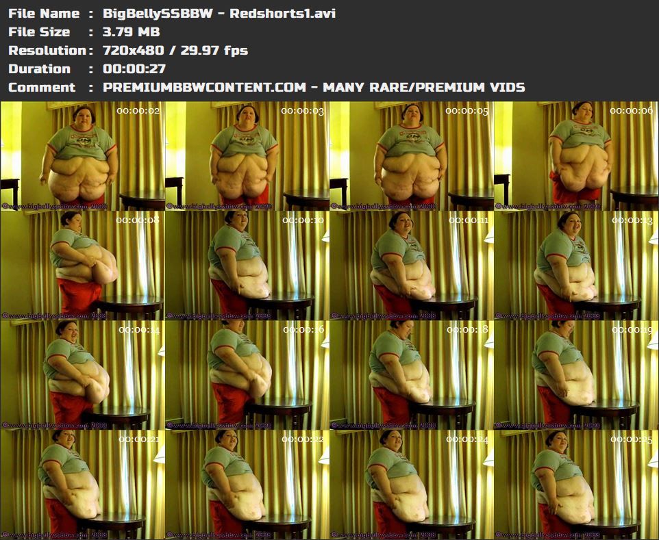 BigBellySSBBW - Redshorts1 thumbnails