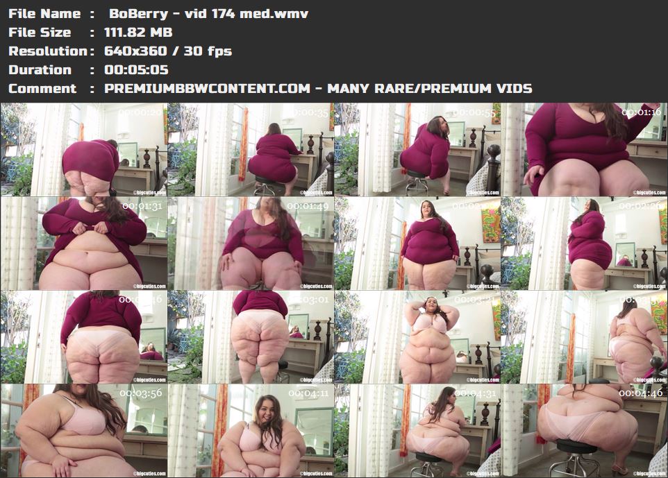  BoBerry - vid 174 med thumbnails