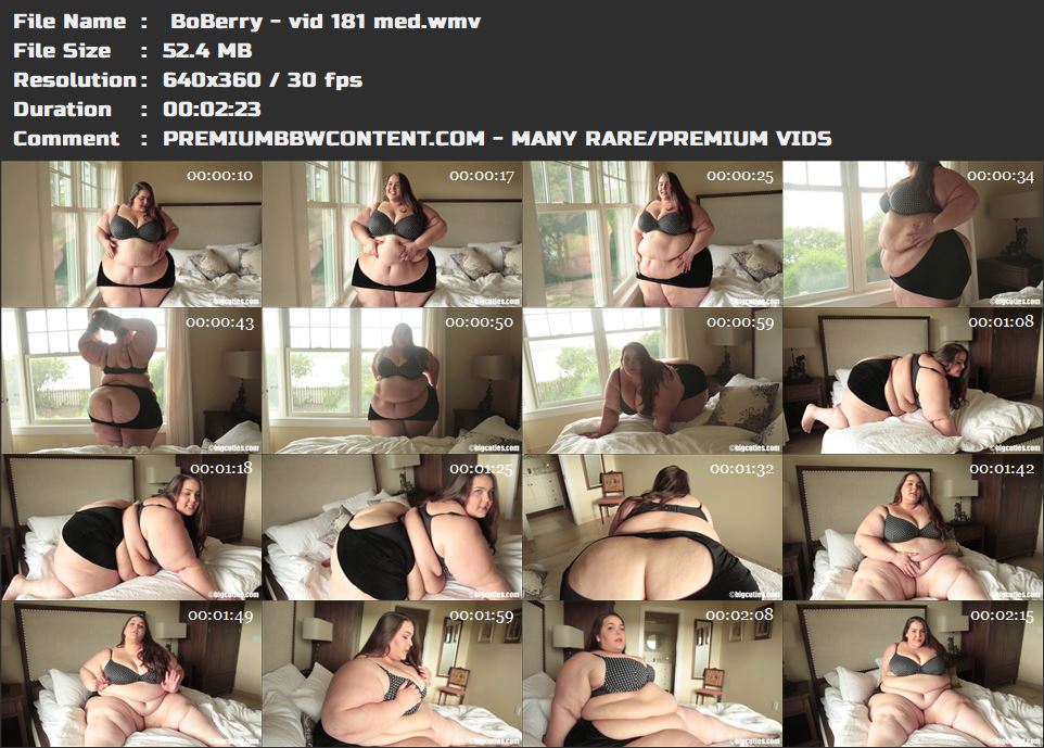 BoBerry - vid 181 med thumbnails