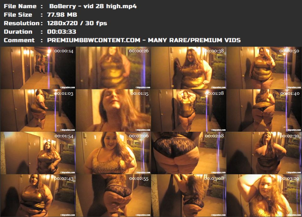  BoBerry - vid 28 high thumbnails