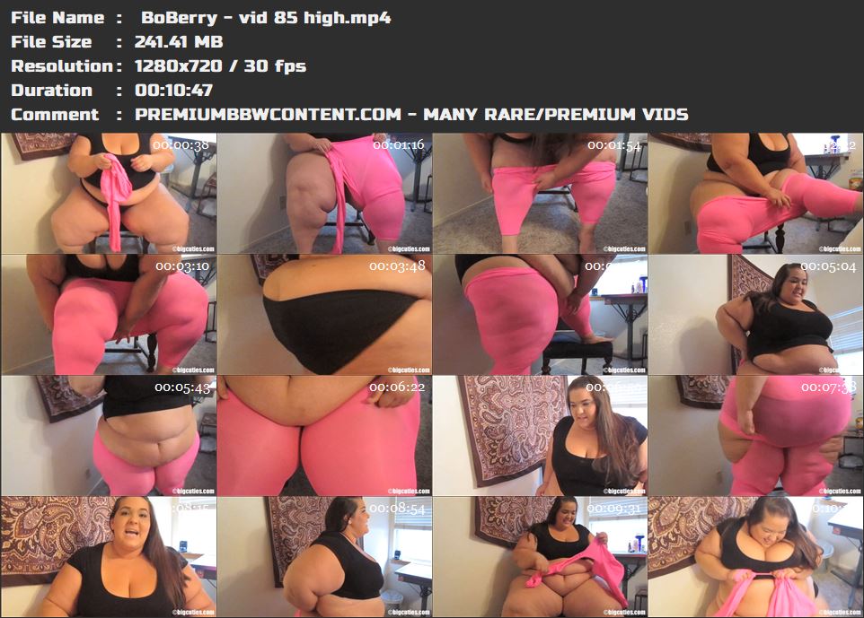  BoBerry - vid 85 high thumbnails