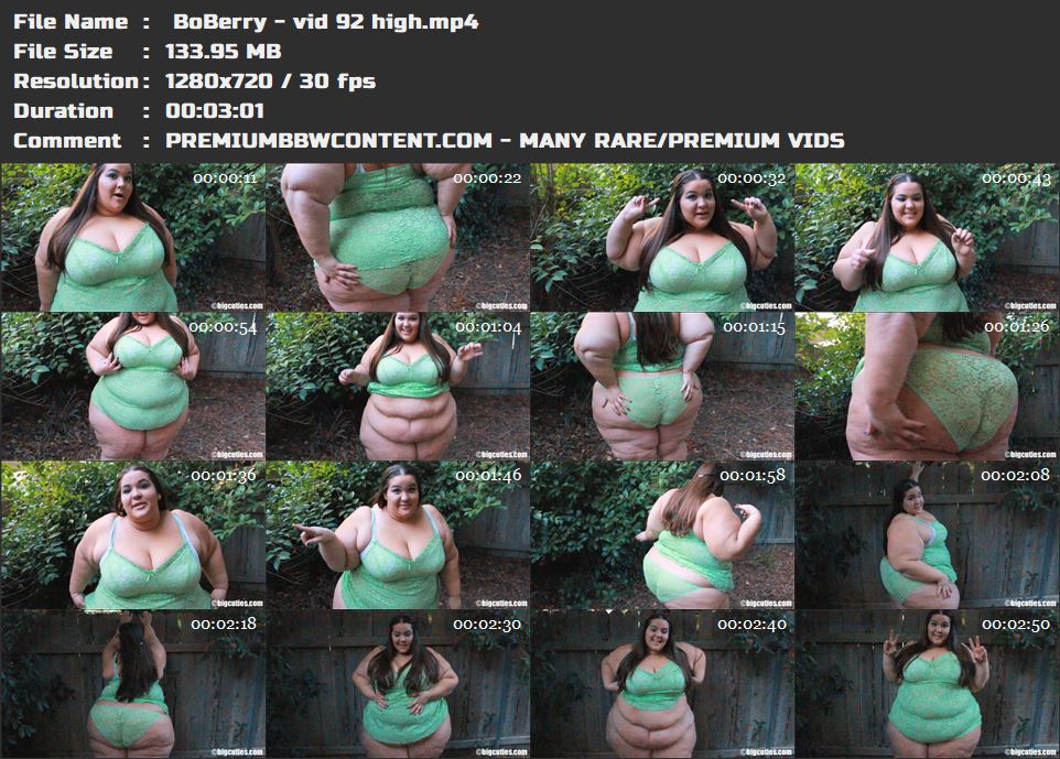  BoBerry - vid 92 high thumbnails