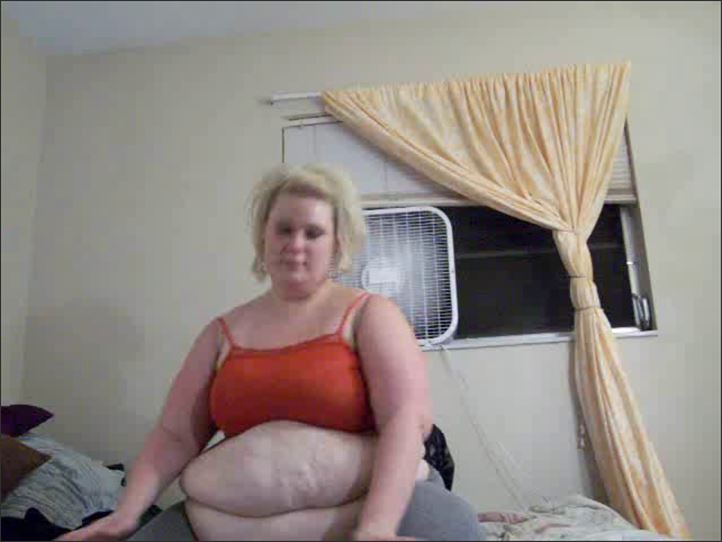 Destiny BBW - belly smother and slap different view 029