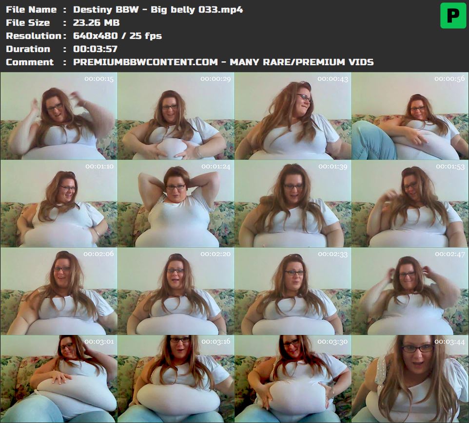 Destiny BBW - Big belly 033 thumbnails