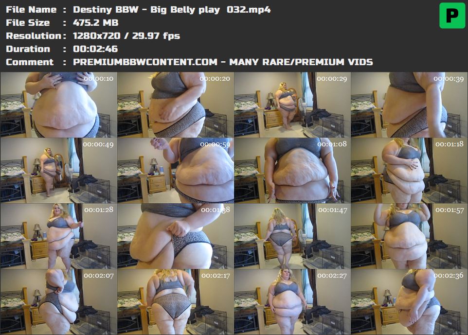 Destiny BBW - Big Belly play  032 thumbnails