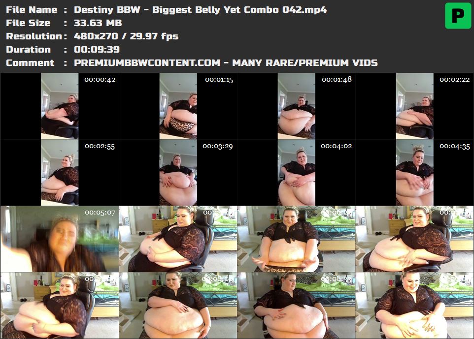 Destiny BBW - Biggest Belly Yet Combo 042 thumbnails