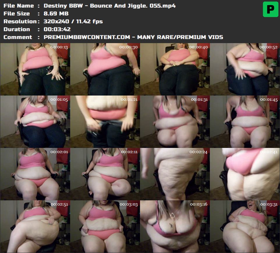 Destiny BBW - Bounce And Jiggle. 055 thumbnails