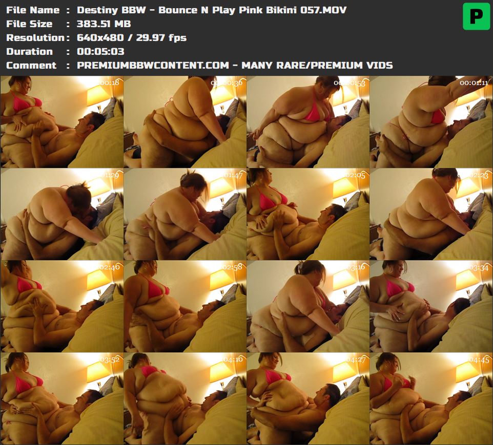 Destiny BBW - Bounce N Play Pink Bikini 057 thumbnails