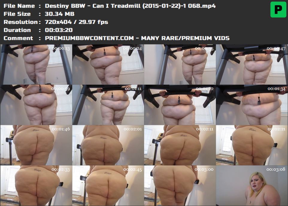 Destiny BBW - Can I Treadmill (2015-01-22)-1 068 thumbnails