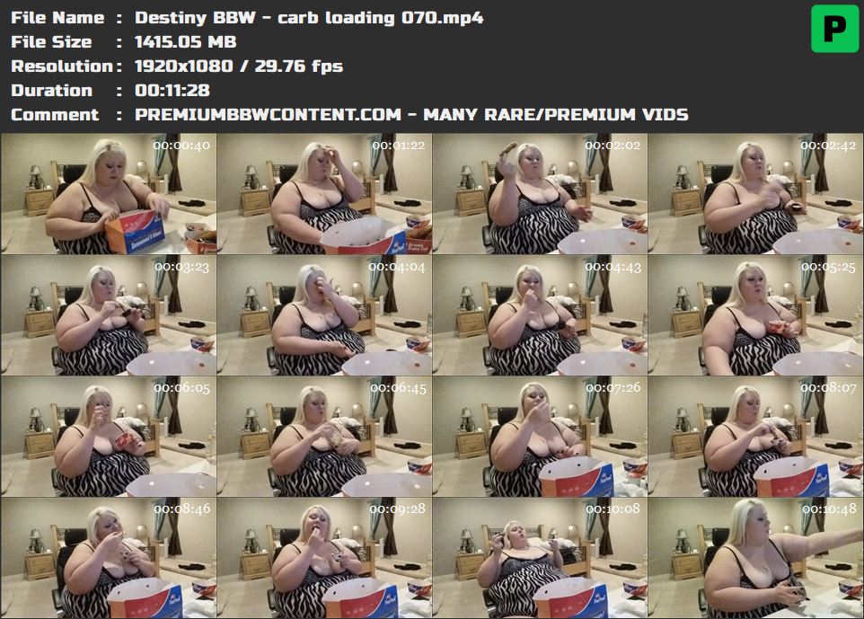 Destiny BBW - carb loading 070 thumbnails
