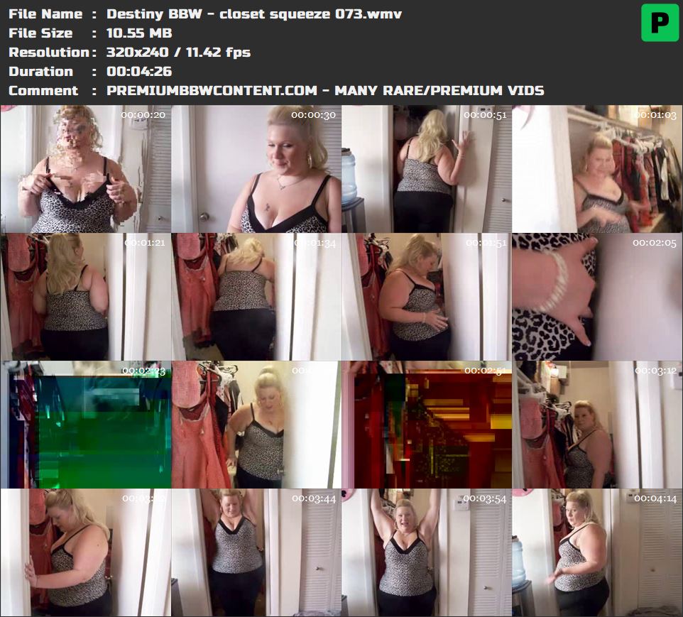Destiny BBW - closet squeeze 073 thumbnails