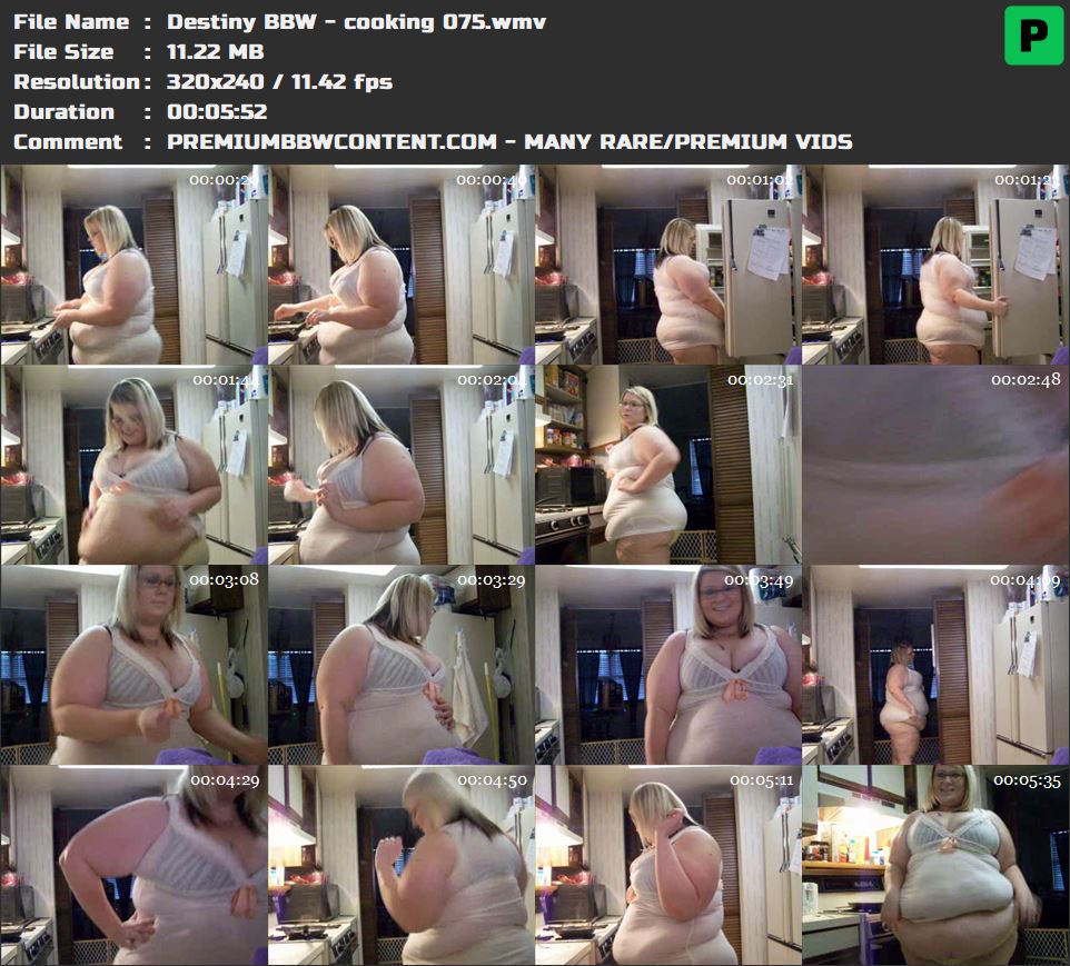 Destiny BBW - cooking 075 thumbnails