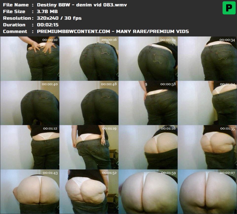 Destiny BBW - denim vid 083 thumbnails