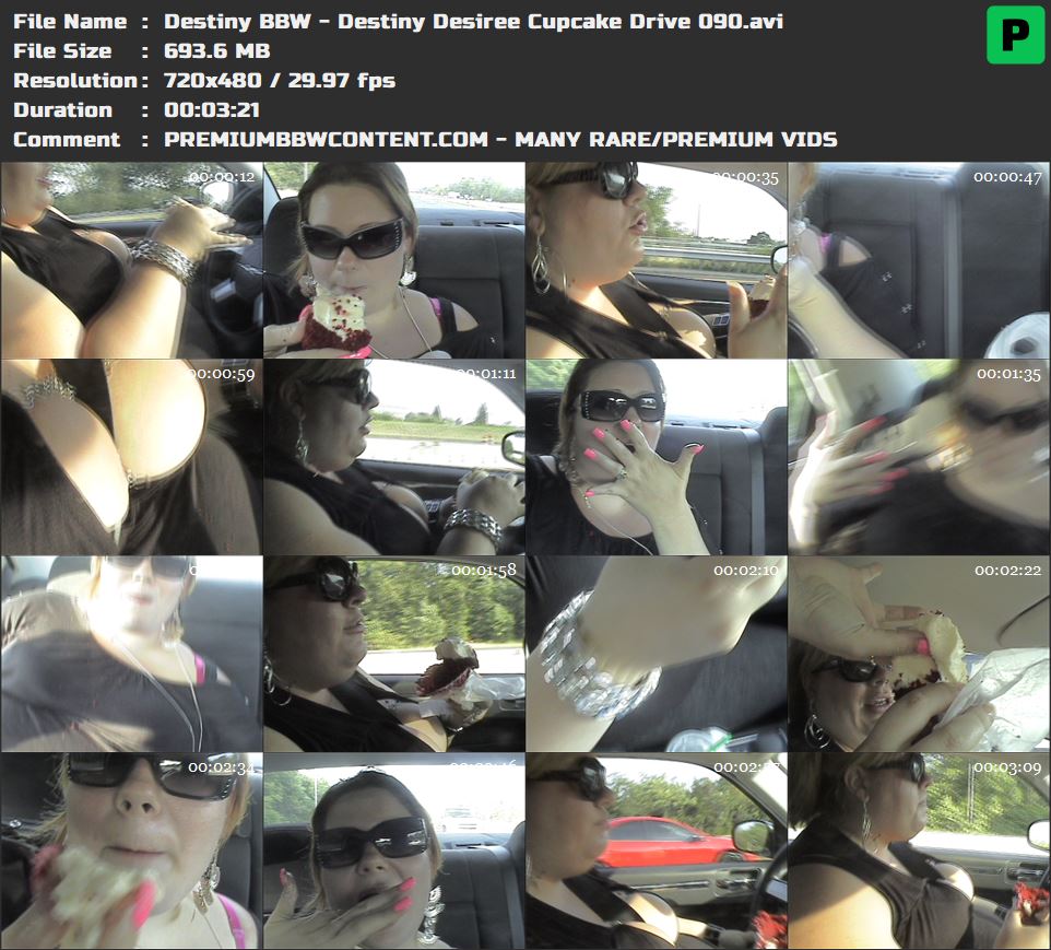 Destiny BBW - Destiny Desiree Cupcake Drive 090 thumbnails