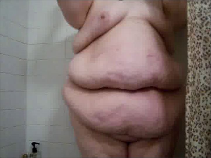 Destiny BBW - Fat girl shower (2013-03-05) 133