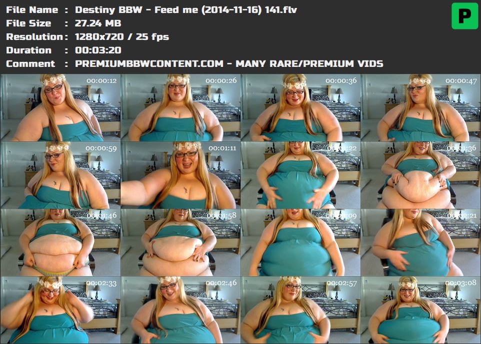 Destiny BBW - Feed me (2014-11-16) 141 thumbnails