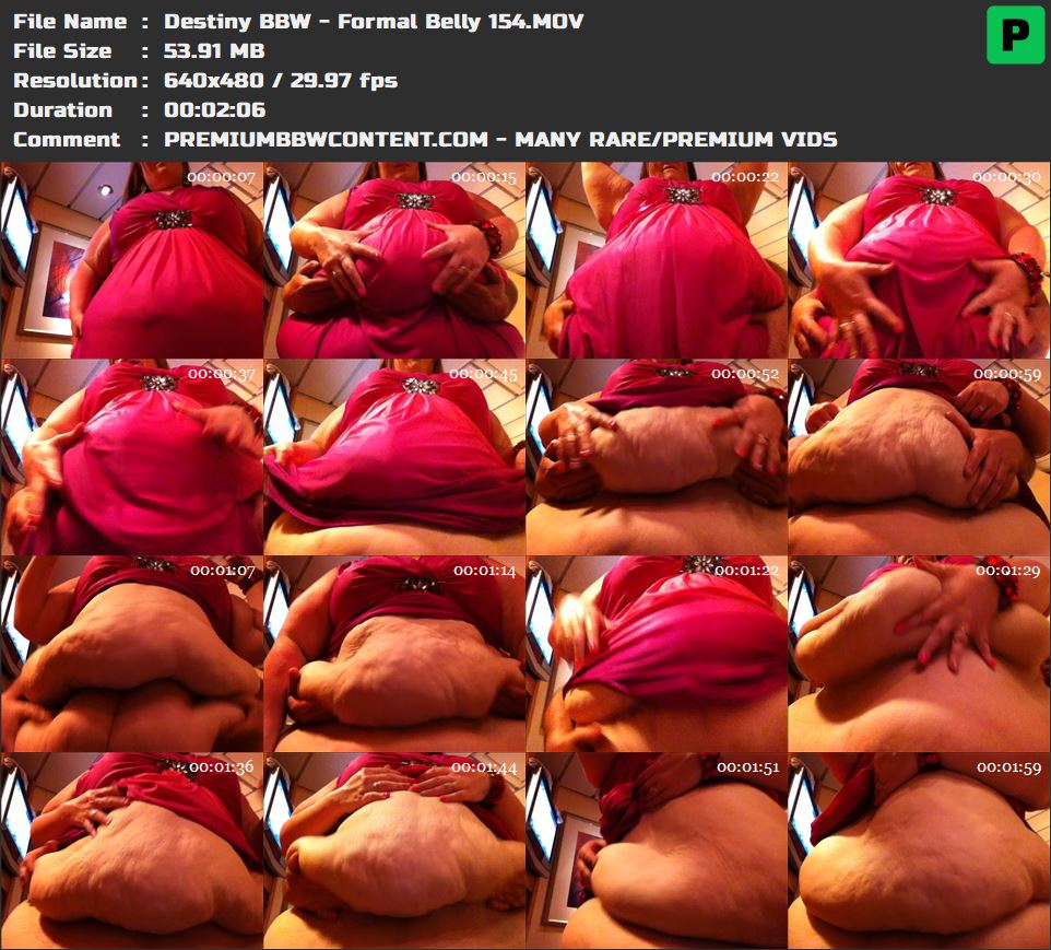 Destiny BBW - Formal Belly 154 thumbnails
