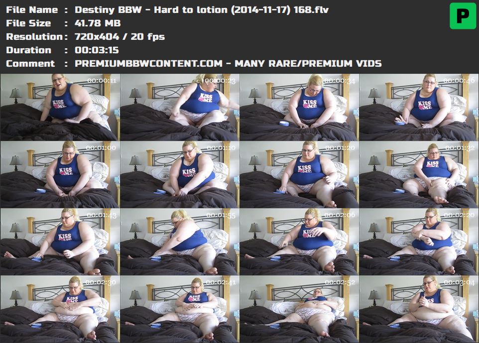 Destiny BBW - Hard to lotion (2014-11-17) 168 thumbnails