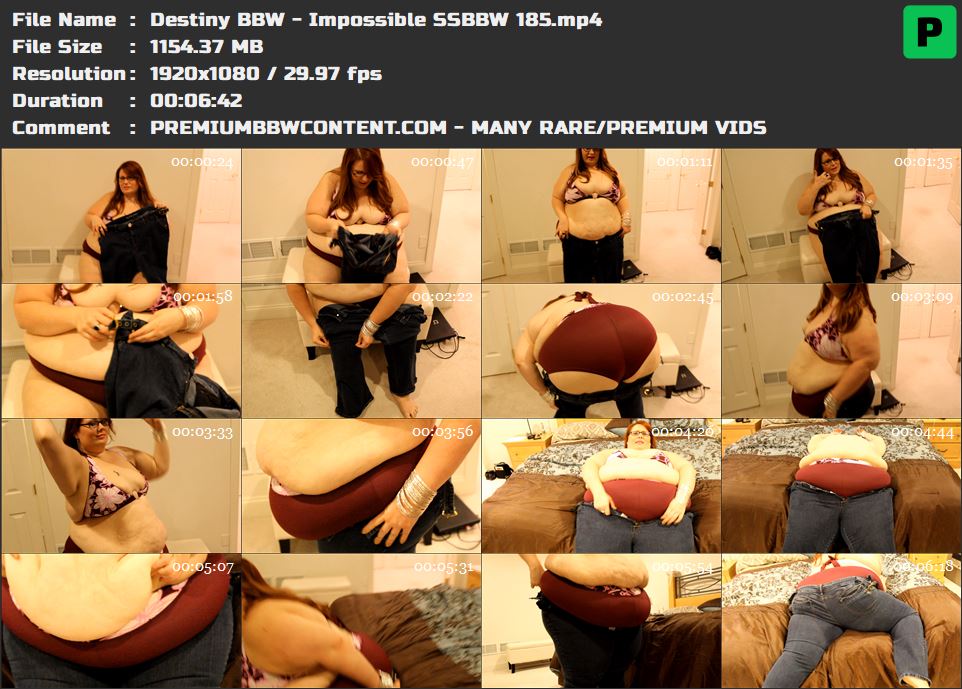 Destiny BBW - Impossible SSBBW 185 thumbnails