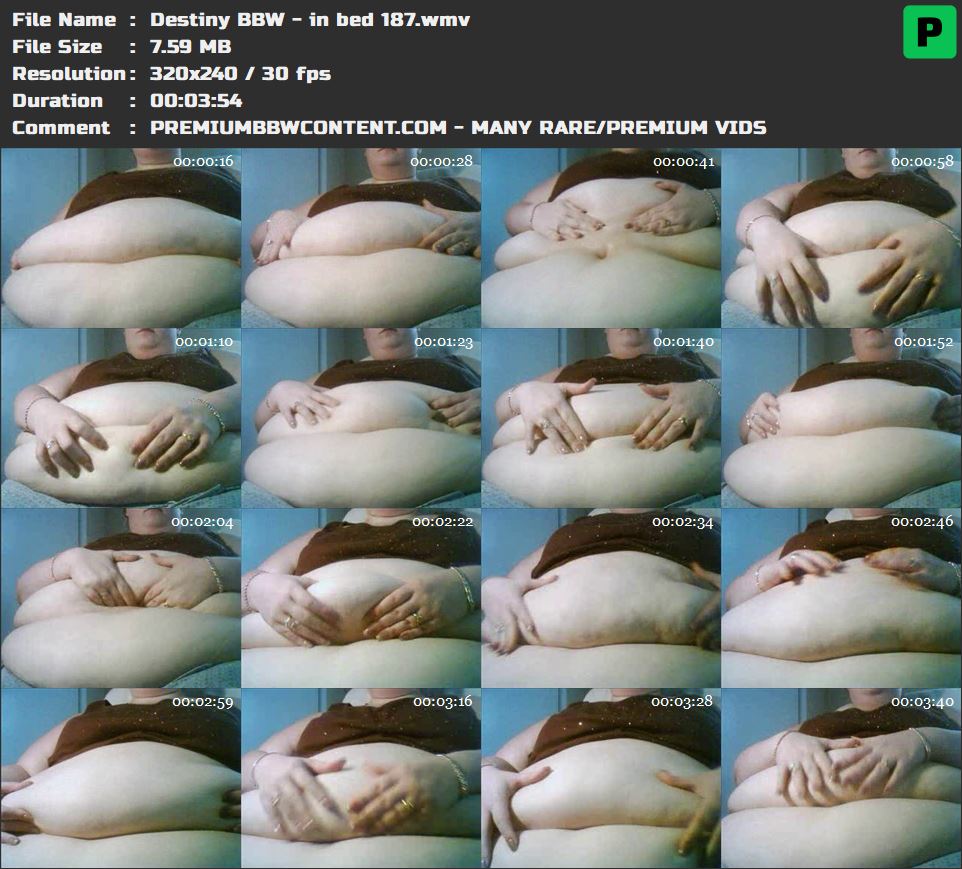 Destiny BBW - in bed 187 thumbnails
