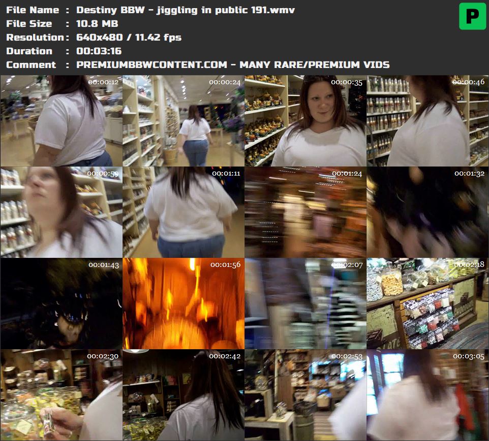 Destiny BBW - jiggling in public 191 thumbnails