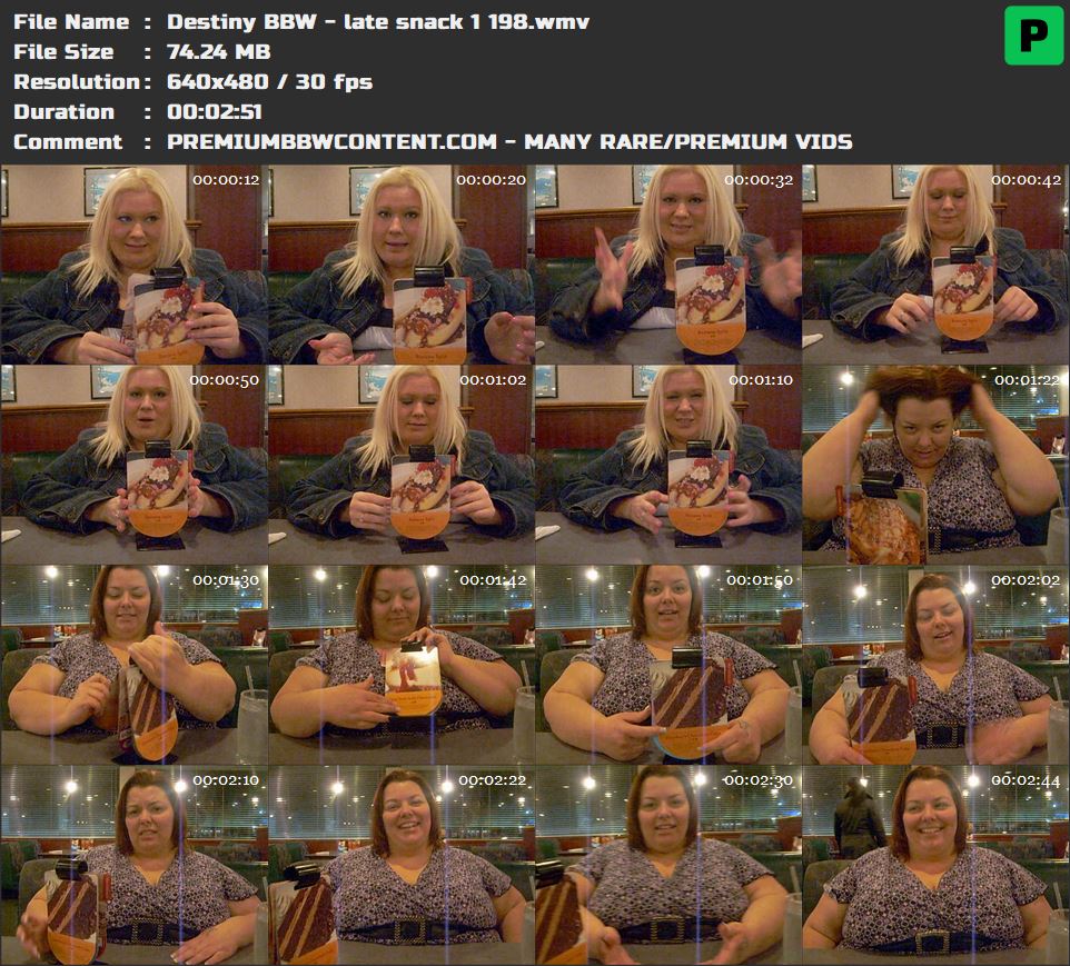 Destiny BBW - late snack 1 198 thumbnails