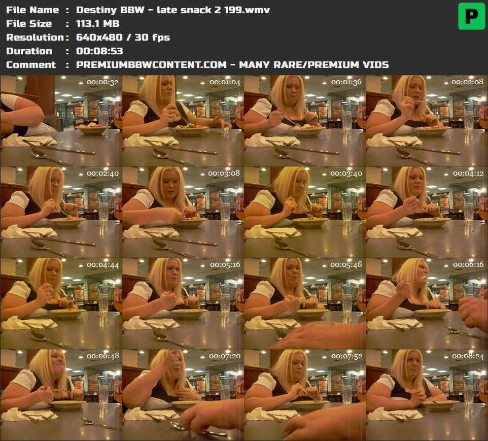 Destiny BBW - late snack 2 199 thumbnails