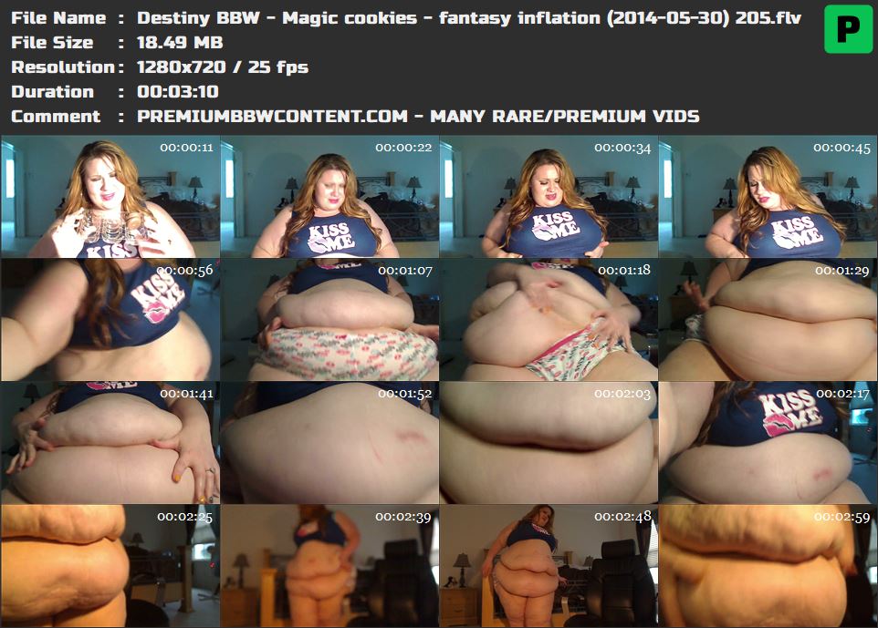 Destiny BBW - Magic cookies - fantasy inflation (2014-05-30) 205 thumbnails