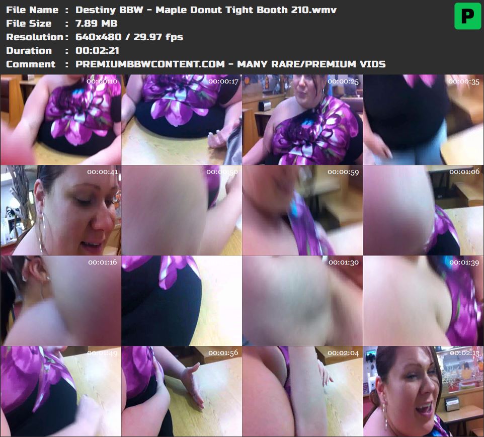 Destiny BBW - Maple Donut Tight Booth 210 thumbnails