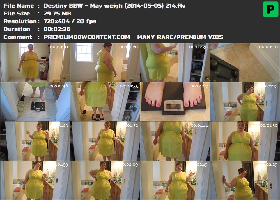Destiny BBW - May weigh (2014-05-05) 214 thumbnails