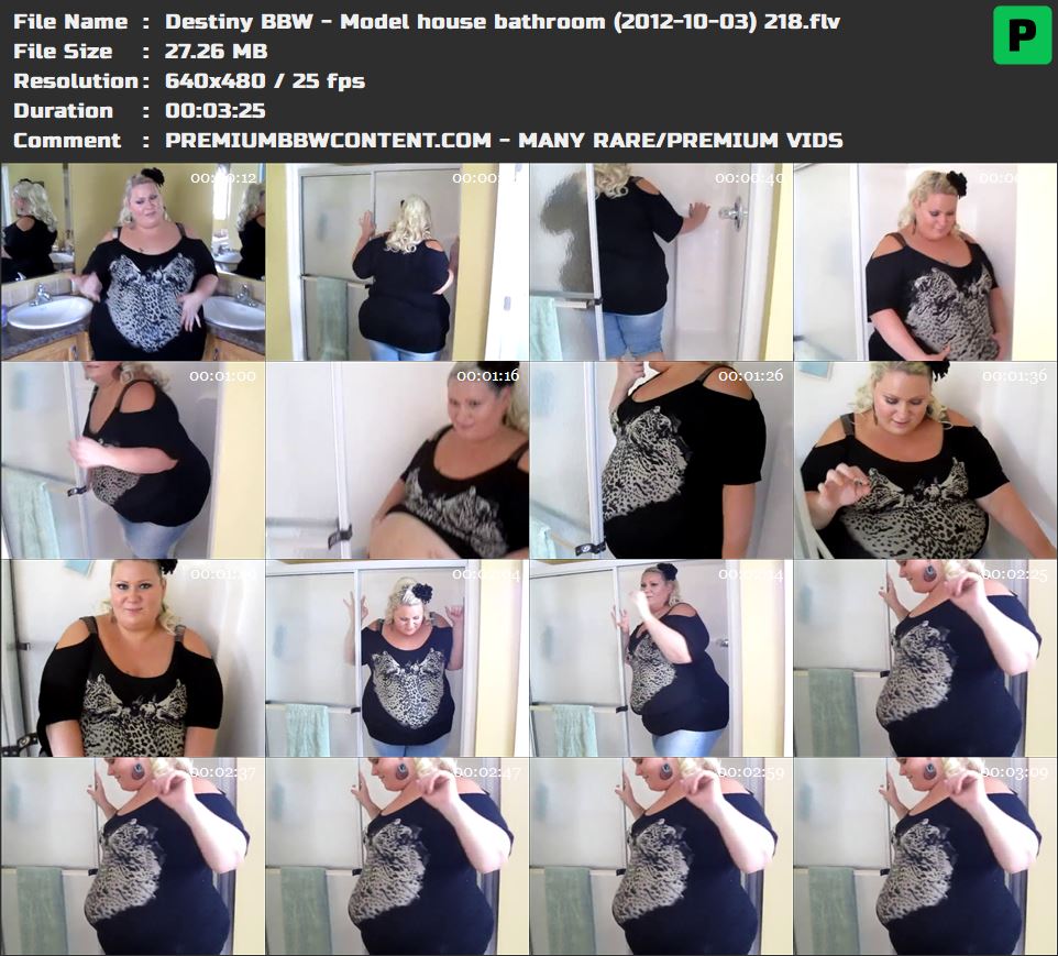 Destiny BBW - Model house bathroom (2012-10-03) 218 thumbnails