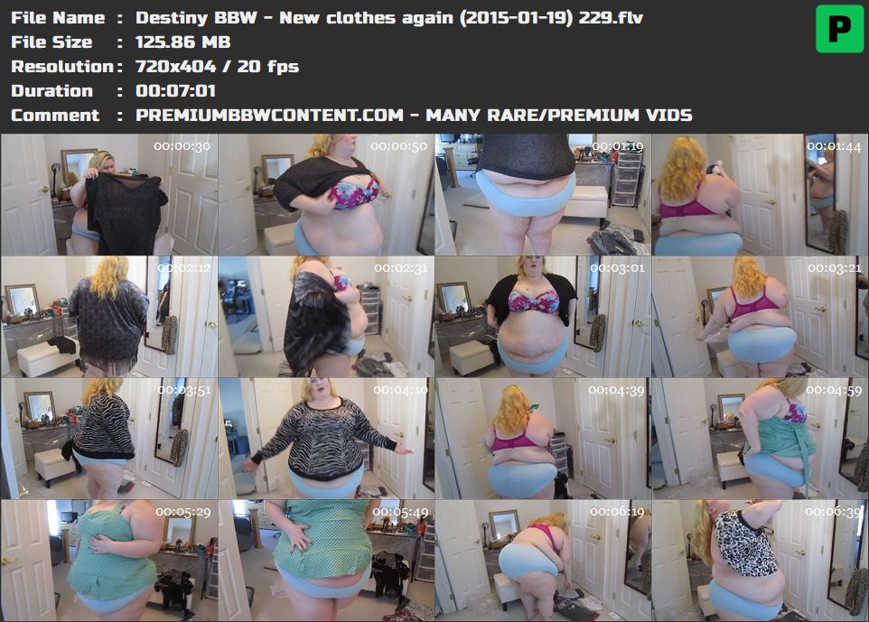 Destiny BBW - New clothes again (2015-01-19) 229 thumbnails