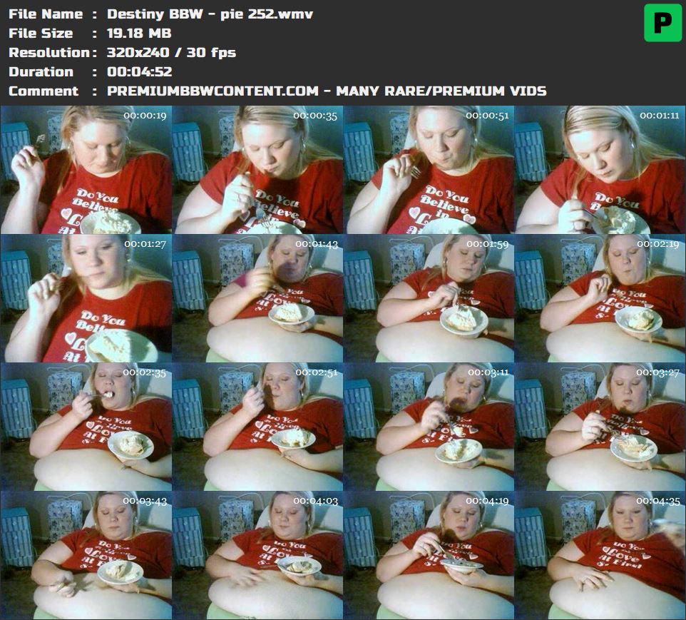 Destiny BBW - pie 252 thumbnails