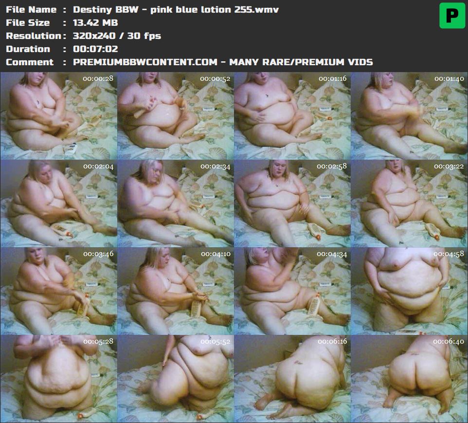 Destiny BBW - pink blue lotion 255 thumbnails