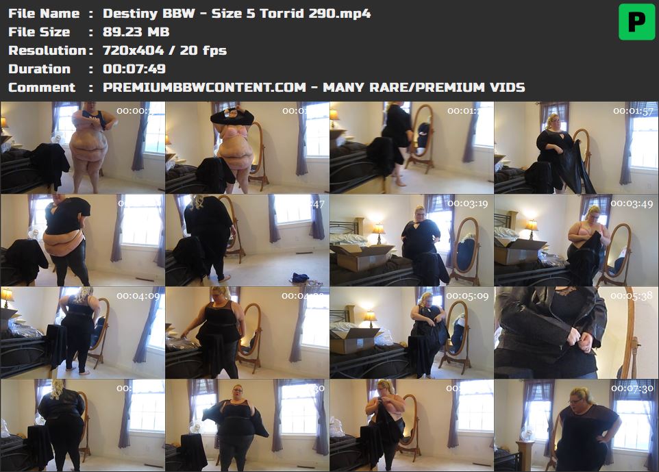 Destiny BBW - Size 5 Torrid 290 thumbnails