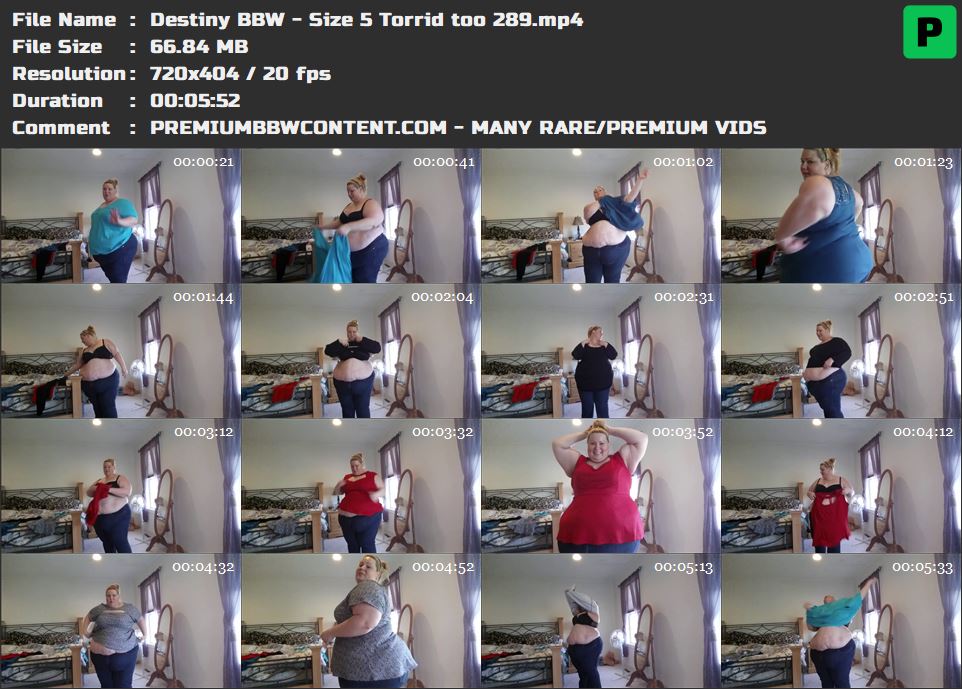 Destiny BBW - Size 5 Torrid too 289 thumbnails