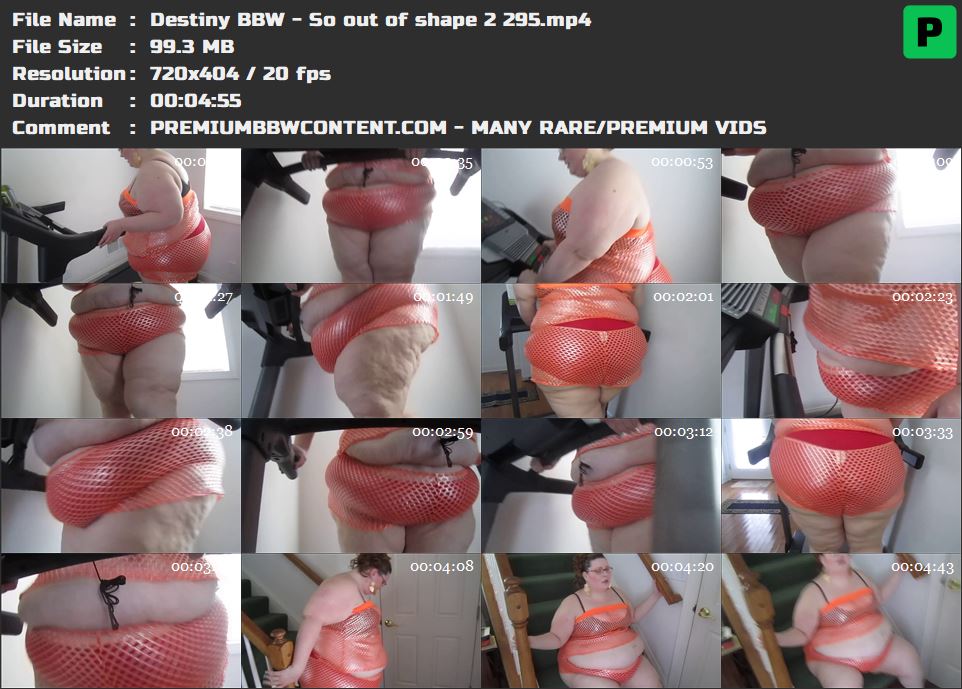 Destiny BBW - So out of shape 2 295 thumbnails